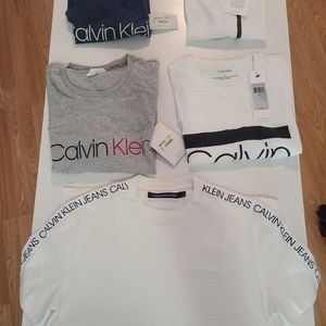 5 New Calvin Klein shirts